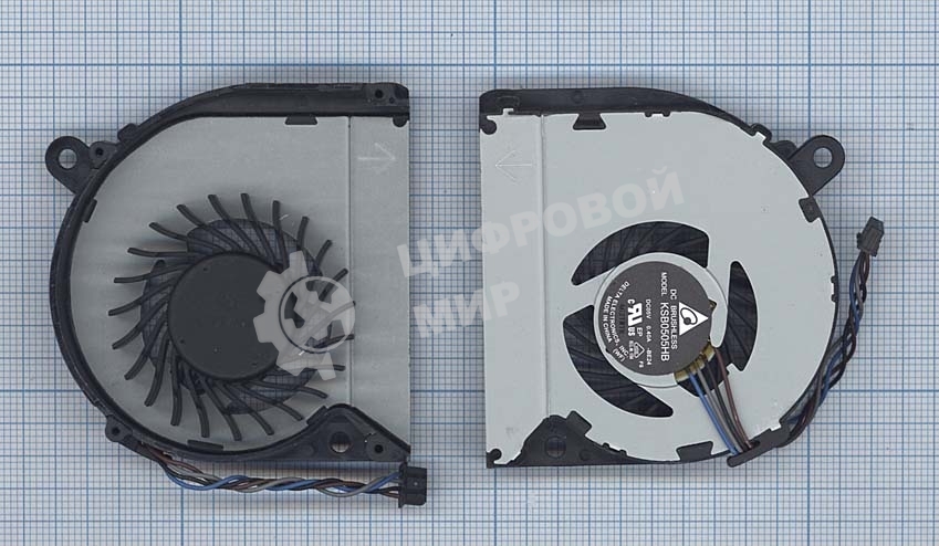 Вентилятор (кулер) для ноутбука HP Envy 15-3000 15-3100 15-3200 правый (маленький)