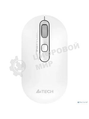Мышь беспроводная A4Tech Fstyler FG20S белый/серый, 2000 dpi, радиоканал, USB, кнопки - 3