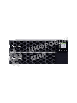 Источник бесперебойного питания CyberPower OL10KERTHD Online 10000VA/10000W USB/RS-232/Dry/EPO/SNMPslot/BM/ENV/RJ11/45/ВБМ (6 IEC С13, 1 IEC C19, terminal)