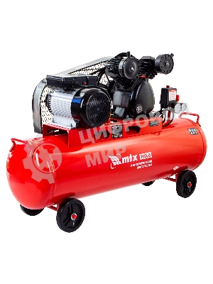 Компрессор воздушный МТХ КР2500/80 рем. привод, 2,5 кВт, 80 л, 420 л/мин