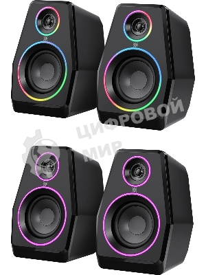 Акустическая система Defender 2.0 Solar 10 10Вт, BT/Light питание от USB