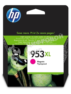 Картридж струйный HP 953XL F6U17AE пурпурный для HP OJP 8710/8715/8720/8730/8210/8725 (1600 стр.)