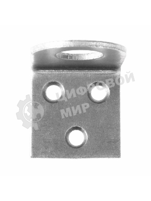 Накладка для замка 40х90 цинк гнутая ЧЕТЫРЕ СЕЗОНА