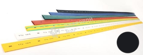 Трубка термоусадочная ТТУ 1.5/0.75 черный 1м IEK UDRS-D15-1-K02