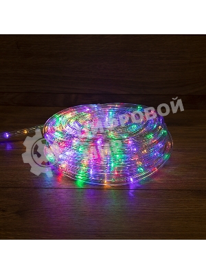 Дюралайт Neon-night LED, фиксинг (2W), 24 LED/м, мультиколор (RYGb), 25 м