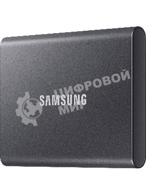 Внешний SSD Samsung T7, 1TB, USB 3.2 Gen 2 Type-C, R/W 1050/1000, серый