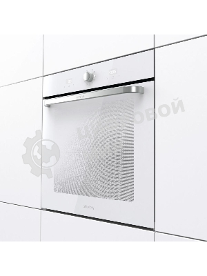 Электрическая духовка Gorenje BOS67371SYW 60 см, 77 л, Коллекция: Simplicity, Очистка паром AquaClean, 12 режимов, белый