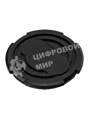 Резиновая опора для подкатного домкрата Matrix универсальная, D=100 мм, d=90, H=12 мм