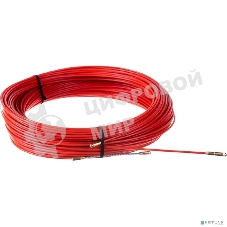 Протяжка кабельная Rexant (мини УЗК в бухте), стеклопруток, d=3,5 мм 100 м красная SDS