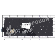 Клавиатура для ноутбука Lenovo Flex 5 CB-13 черная