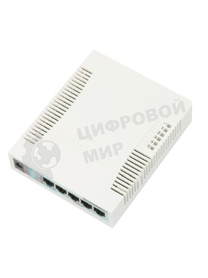 Коммутатор Mikrotik CSS106-1G-4P-1S 5PORT 1000M 1SFP