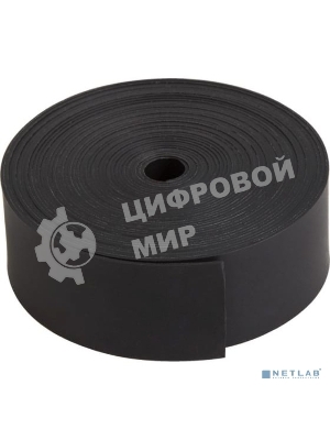 Лента термоус. Rexant ТЛ-0.8 25мм 5м с клеевым слоем черный