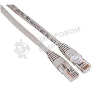 Патч-корд Hama H-30595 8p8c (RJ45) (m-m) CAT5e UTP 3.0 м 1000 Мбит/с серый 