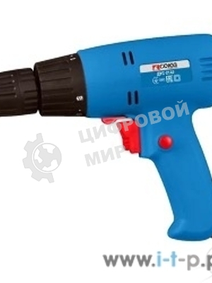 Дрель-шуруповерт СОЮЗ ДУС-2142, 450 Вт, 14,5 Нм, щеточный