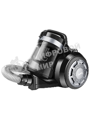 Пылесос Domfy DSB-VC502 черный, 350/2000 Вт, уборка сухая, пылесборник контейнер 2.5 л