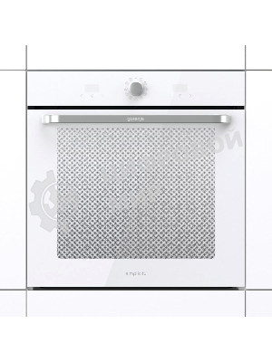 Электрическая духовка Gorenje BOS67371SYW 60 см, 77 л, Коллекция: Simplicity, Очистка паром AquaClean, 12 режимов, белый