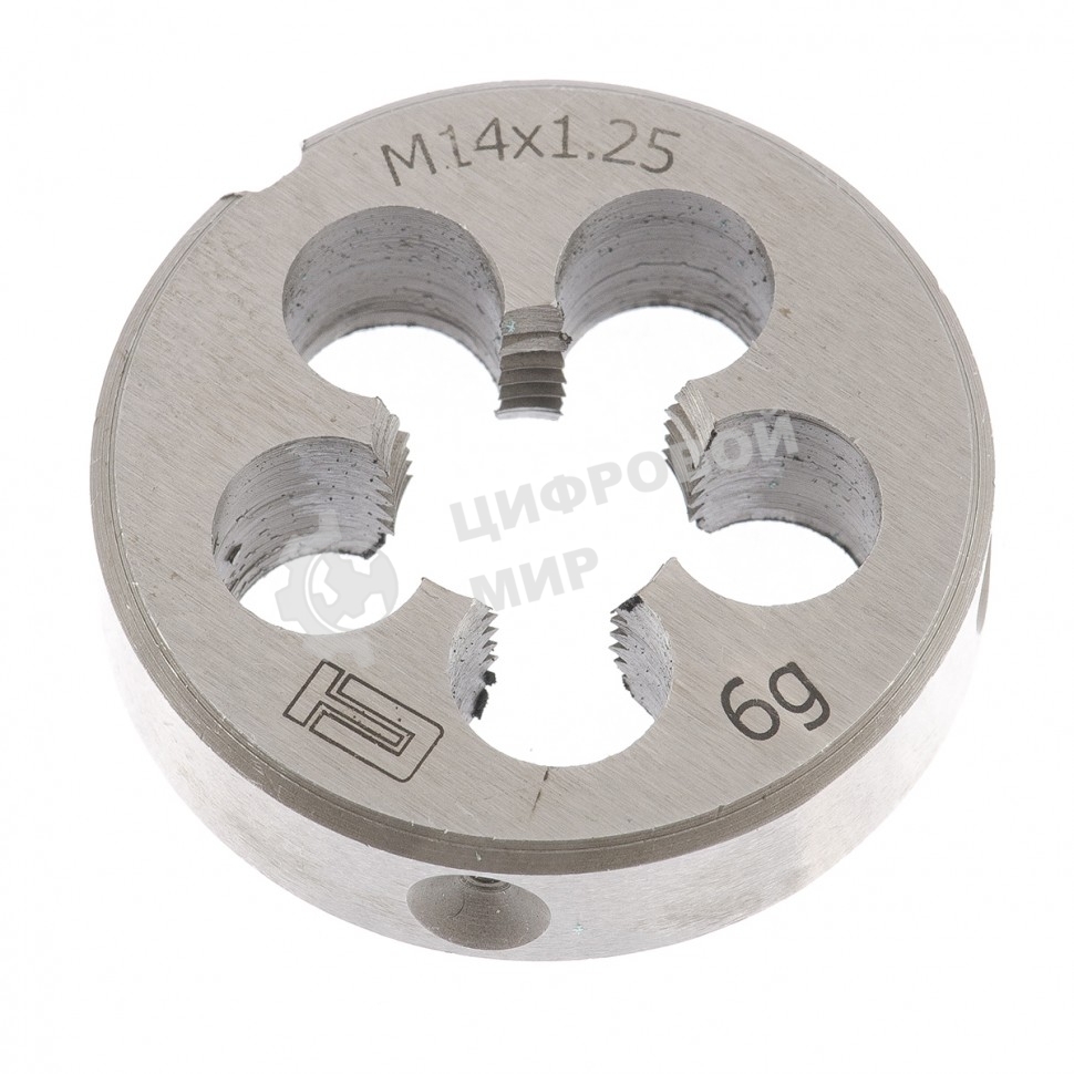 Плашка Сибртех М14x1,25 мм