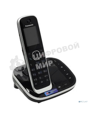Телефон беспроводной (DECT) Panasonic KX-TGJ320RUB ной, АОН, черный, автоответчик