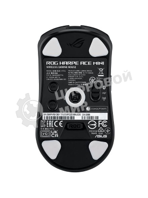 Мышь беспроводная ASUS ROG Harpe Ace Mini черный, 42000 dpi, радиоканал, Bluetooth, USB, кнопки - 5