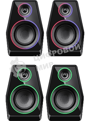 Акустическая система Defender 2.0 Solar 10 10Вт, BT/Light питание от USB