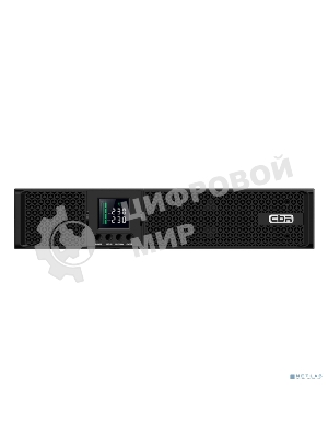 Источник бесперебойного питания CBR PLS-3KRT-8I-LCHERSC Line Interactive Smart 3000/2700 RT 9 x C13, LCD, HID-USB, RS232, EPO, SNMP slot