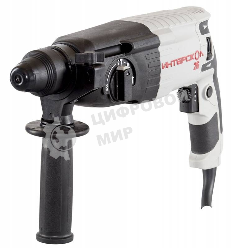 Перфоратор Интерскол П-26/800ЭР SDS-plus уд.:3Дж 800Вт (кейс в комплекте)