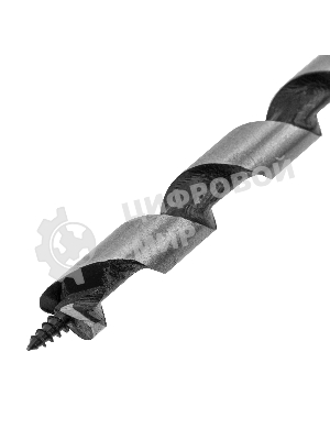 Сверло по дереву шнековое Matrix, 8 х 460 мм, 6-гранный хвостовик