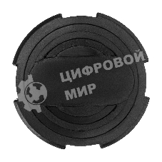 Резиновая опора для подкатного домкрата Matrix универсальная, D=100 мм, d=90, H=12 мм