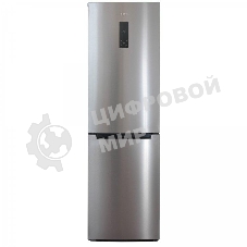 Холодильник Бирюса Б-I980NF нержавеющая сталь двухкамерный 240/130л морозилка снизу, No Frost