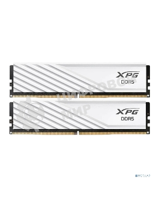 Оперативная память XPG Lancer Blade, DDR5, 32GB (2x16 GB), 6000 MHz, CL36, радиатор, белый