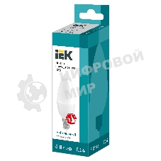 Лампа cветодиодная IEK LLE-C35-5-230-40-E14 ECO C35 свеча 5Вт 230В 4000К E14
