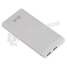 Портативный аккумулятор Cactus CS-PBFSMT-10000 10000mAh 2.1A 2xUSB белый