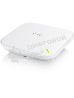 Гибридная точка доступа Zyxel NebulaFlex NWA50AX, WiFi 6, 802.11a/b/g/n/ac/ax (2,4 и 5 ГГц), MU-MIMO, антенны 2x2, до 575+1200 Мбит/с, 1xLAN GE, PoE, без поддержки Captive portal и WPA-Enterprise, защ