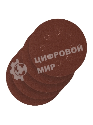 Круг абразивный Сибртех на ворсовой подложке под 