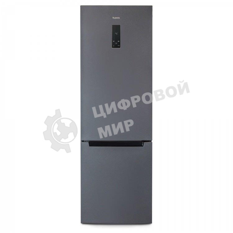 Холодильник Бирюса Б-W960NF графит двухкамерный 240/100л морозилка снизу, No Frost