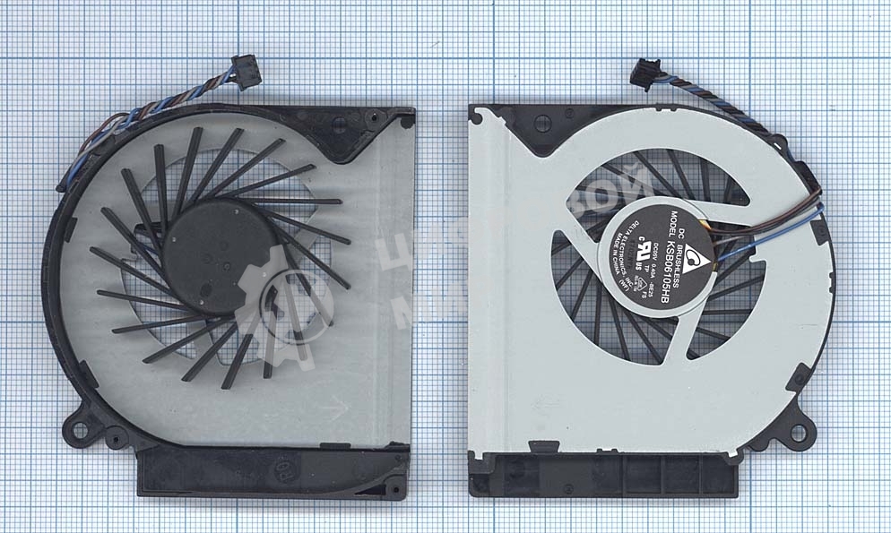 Вентилятор (кулер) для ноутбука HP Envy 15-3000 15-3100 15-3200 15t-3000 левый (большой)