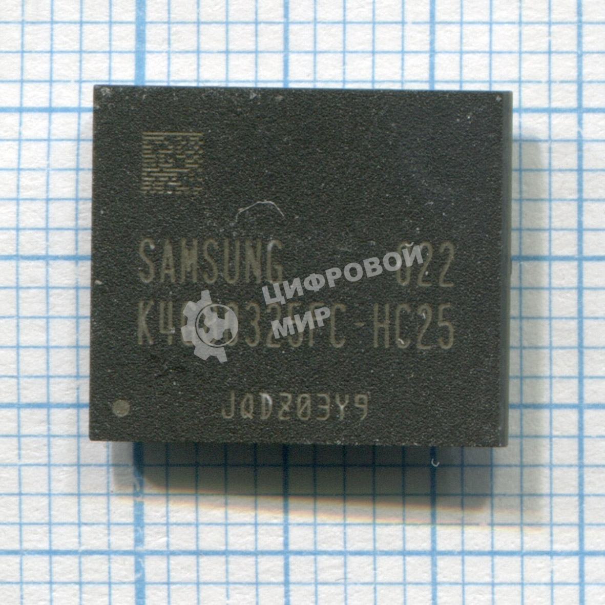 Видеопамять GDDR5 1Gb Samsung K4G80325FC-HC25