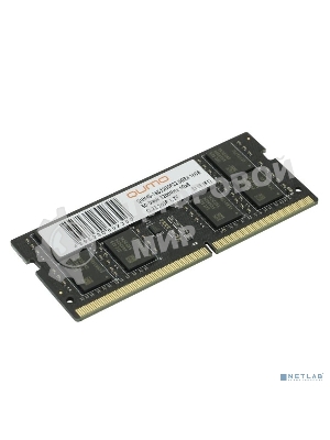 Оперативная память Qumo, DDR4, 16GB (1x16GB), 3200MHz, CL22, SO-DIMM