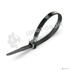 Стяжки пластиковые Gembird NYT-300x4.8B 300 мм х 4.8 мм, черные (100 шт.)