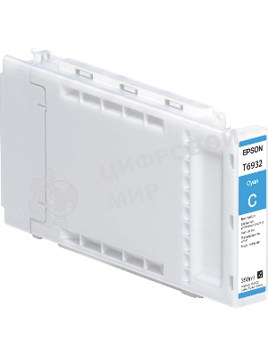 Картридж струйный Epson C13T693200 для SC-T3000/T5000/T7000 UltraChrome XD Cyan T693200 350 мл