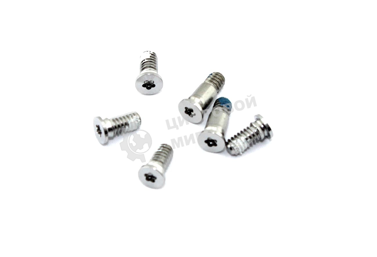 Винты нижней части корпуса серебристые для Apple MacBook Pro 15 A1707