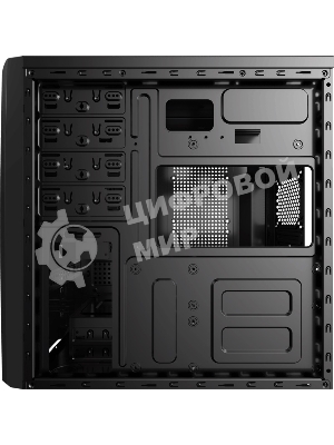 Компьютерный корпус Aerocool/Formula CS-1101 черный без БП ATX 2x120мм 1x140мм 2xUSB 2.0 1xUSB 3.0 audio