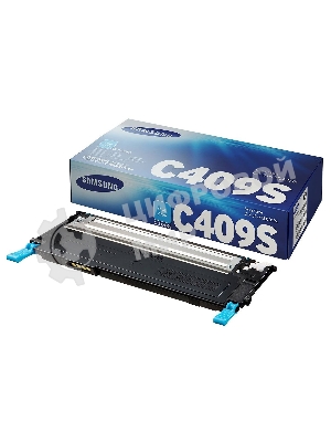 Картридж лазерный Samsung CLT-C409S/SU007A голубой для Samsung CLP-310/315/CLX-3170FN (1000 стр.)
