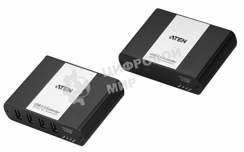Удлинитель KVM CAT.5 USB 2.0 EXTENDER W/EU ADP.