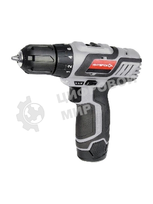 Дрель-шуруповерт аккумуляторная Интерскол ДА-12ЭР-01 Аккумуляторная, Кейс