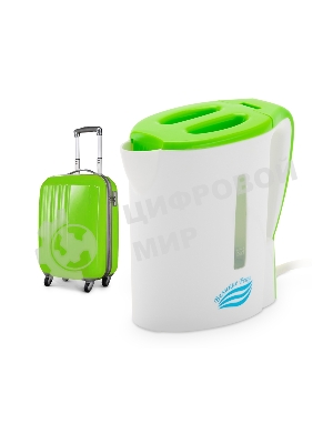 Чайник электрический Великие Реки Мая-1 бело-салатовый