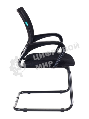 Кресло Бюрократ CH-695N-AV/B/TW-11 черный, экокожа, 120 кг, механизм качания