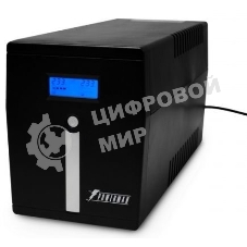 Источник бесперебойного питания Powerman Smart Sine 2000VA/1400W, 220V, Line-Interactive, LCD, Tower, Out: 4xShuko, черный*SmartSine2000