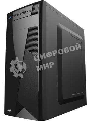 Компьютерный корпус Aerocool/Formula CS-1101 черный без БП ATX 2x120мм 1x140мм 2xUSB 2.0 1xUSB 3.0 audio