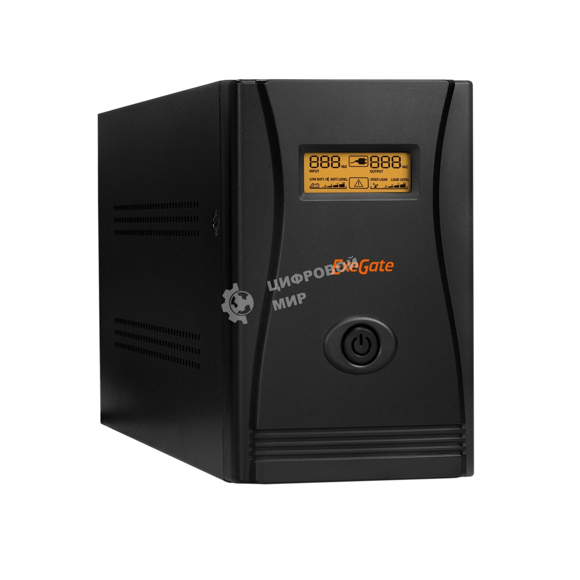 Источник бесперебойного питания ExeGate EP285531RUS SpecialPro Smart LLB-2200.LCD.AVR.EURO.RJ.USB 2200VA/1300W, LCD, AVR, 4 евророзетки, RJ45/11, USB, черный